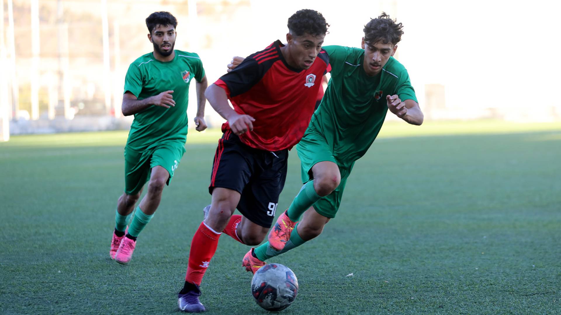 من مباراة الجزيرة والأهلي