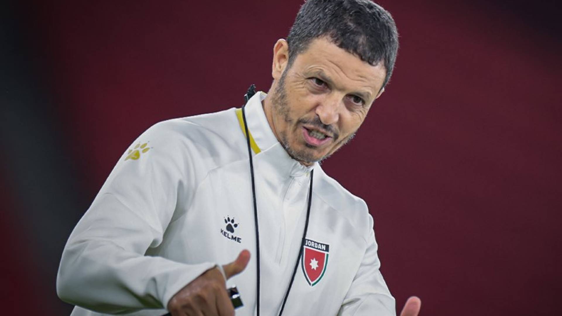 مدرب المنتخب الوطني الأردني جمال السلامي