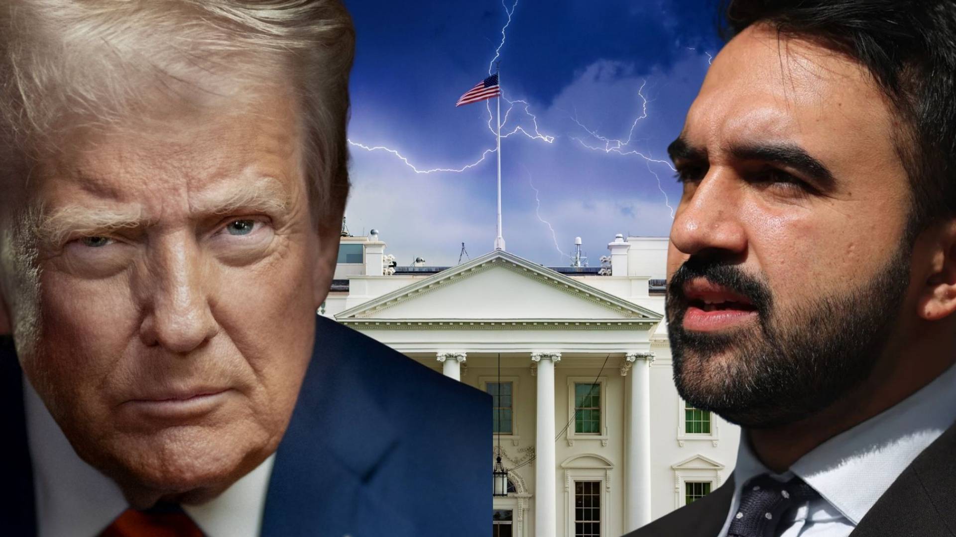 الرئيس الأمريكي دونالد ترمب وعمدة نيويورك زهران ممداني