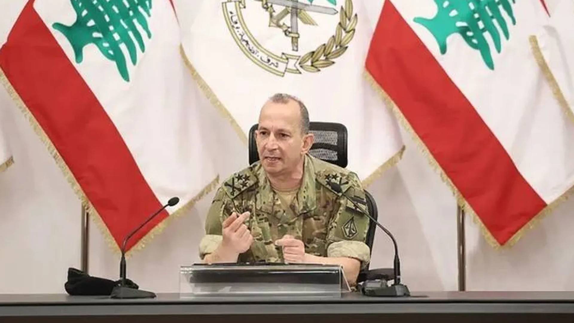 قائد الجيش اللبناني العماد رودولف هيكل