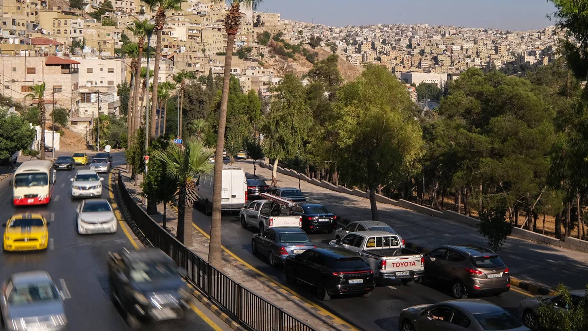 شوارع العاصمة عمان
