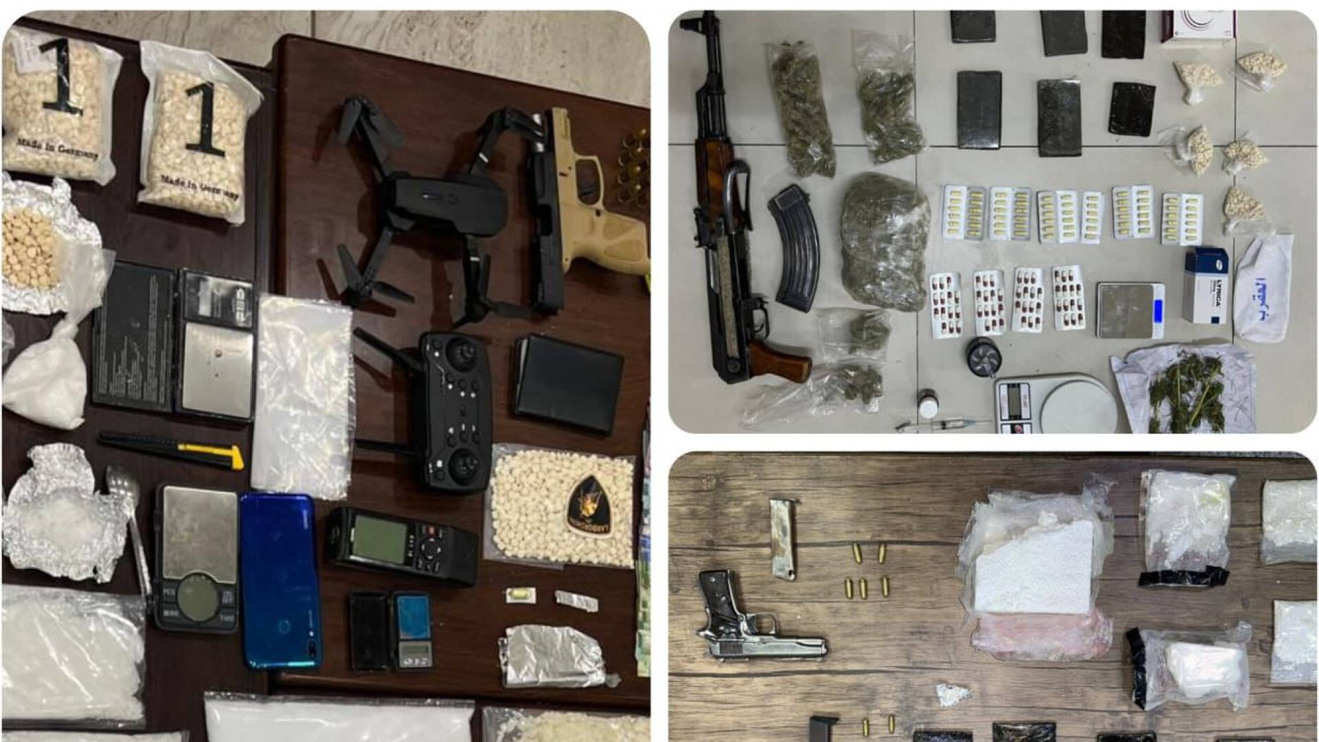 صور من المضبوطات