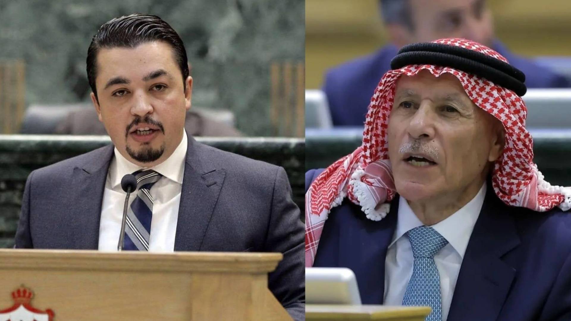 النائب صالح العرموطي والنائب أندريه حواري