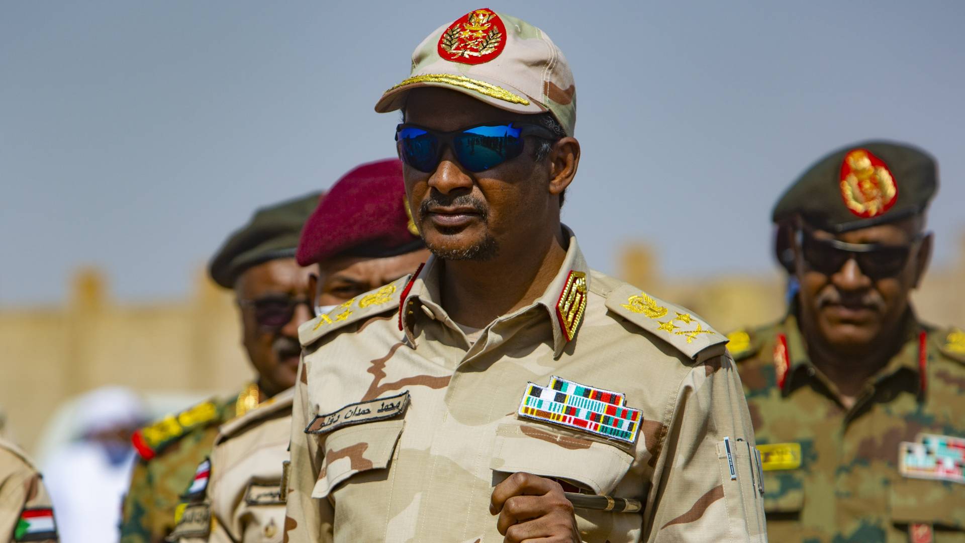 قائد الدعم السريع في السودان حميدتي