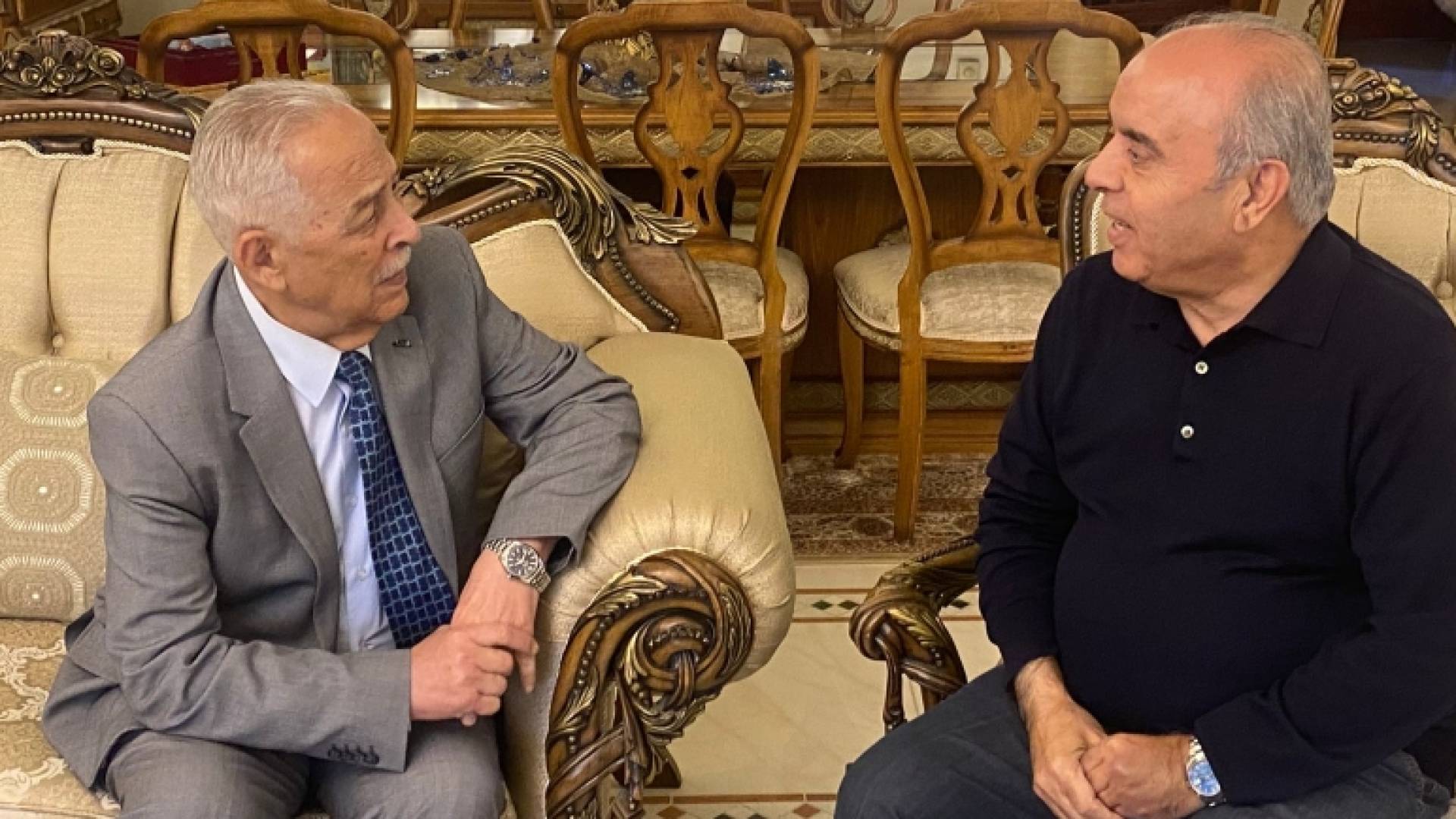 العيسوي خلال لقائة وزير التربية والتعليم والتعليم العالي الدكتور عزمي محافظة