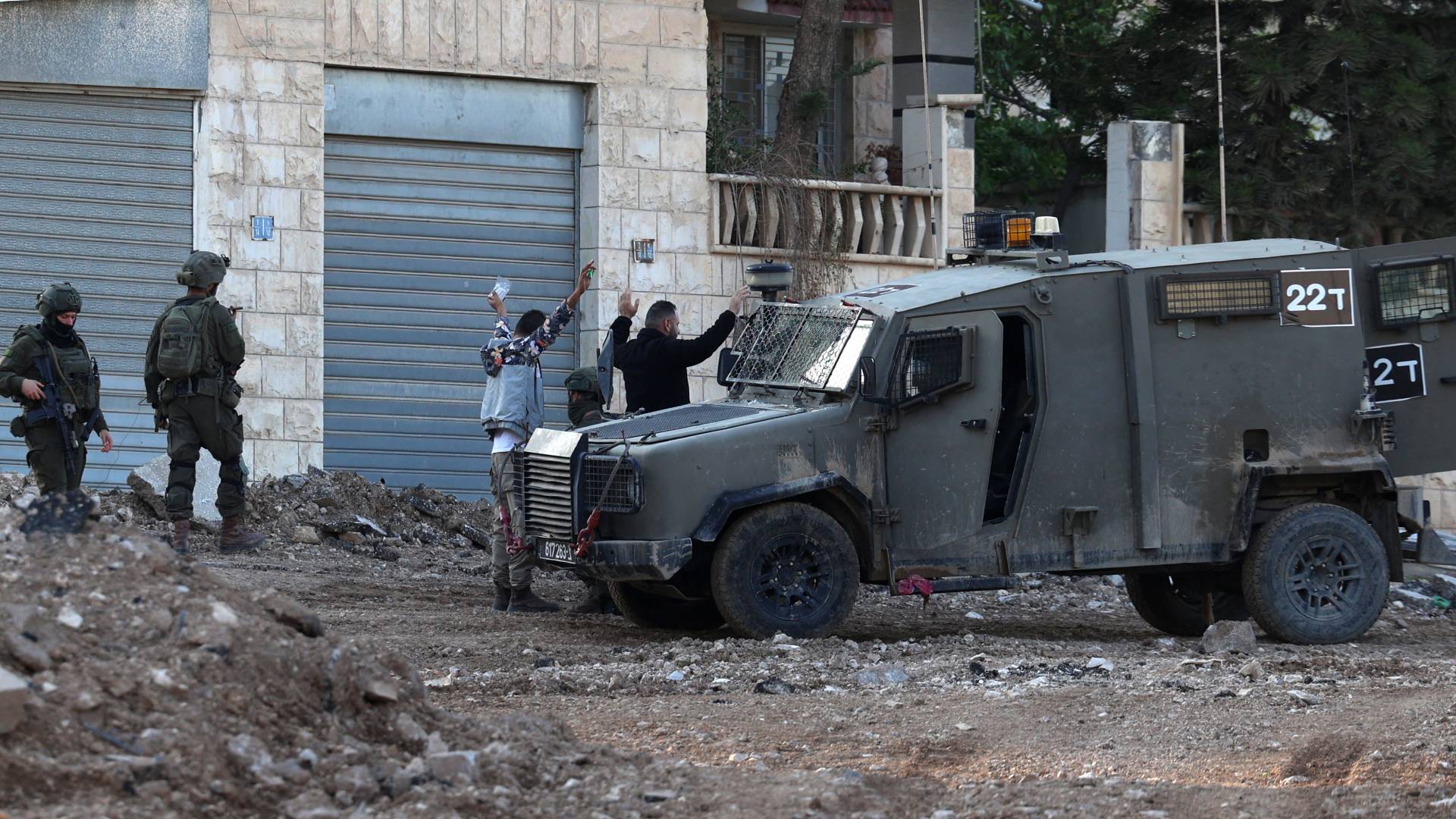 جيش الاحتلال في الضفة الغربية