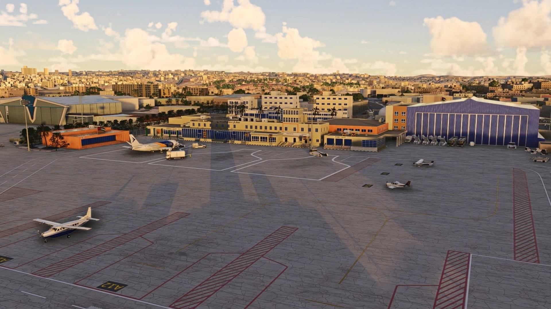 مطار مدينة عمان