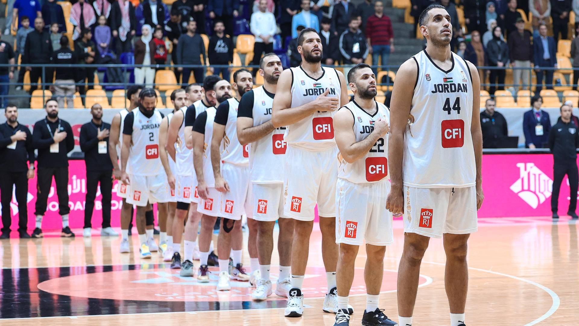 المنتخب الوطني لكرة السلة يكتسح سوريا في تصفيات كأس العالم