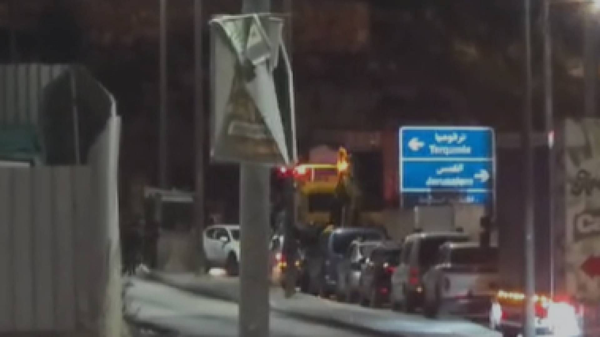 موقع عملية دهس