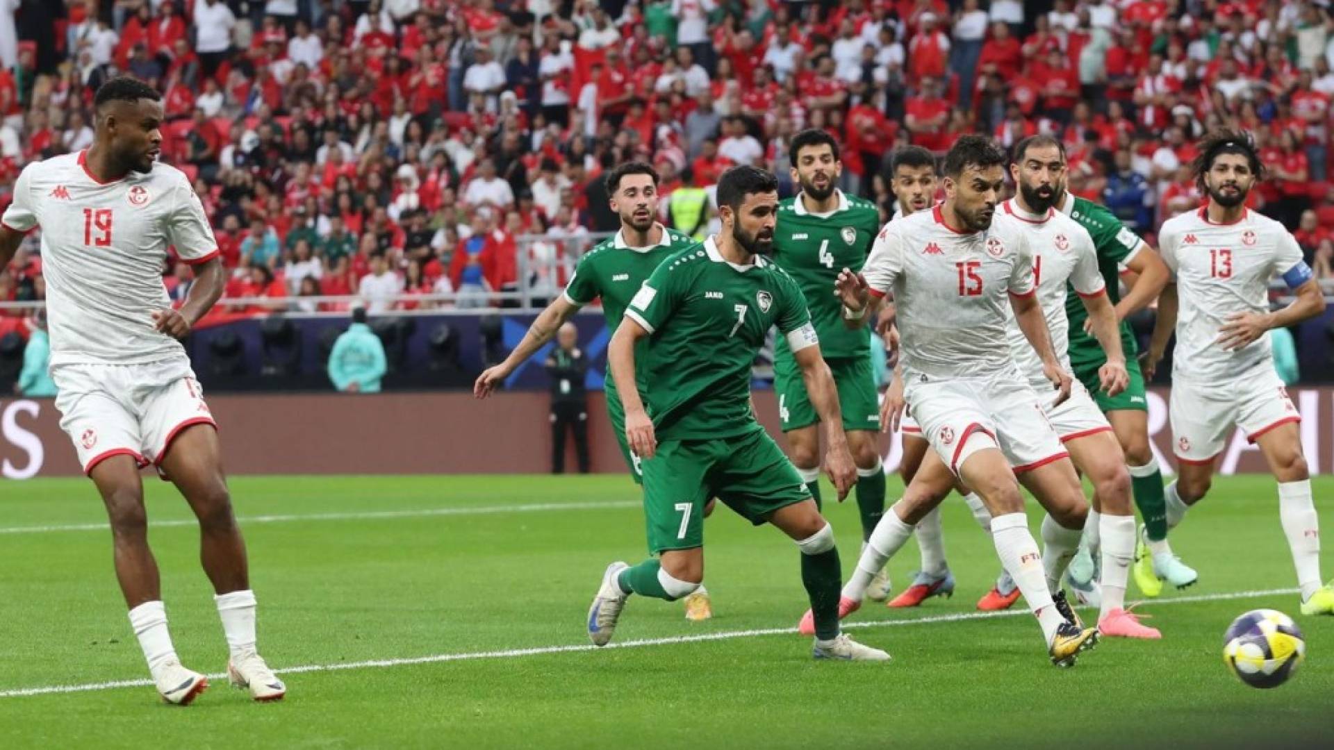 مباراة سوريا وتونس في كأس العرب 2025