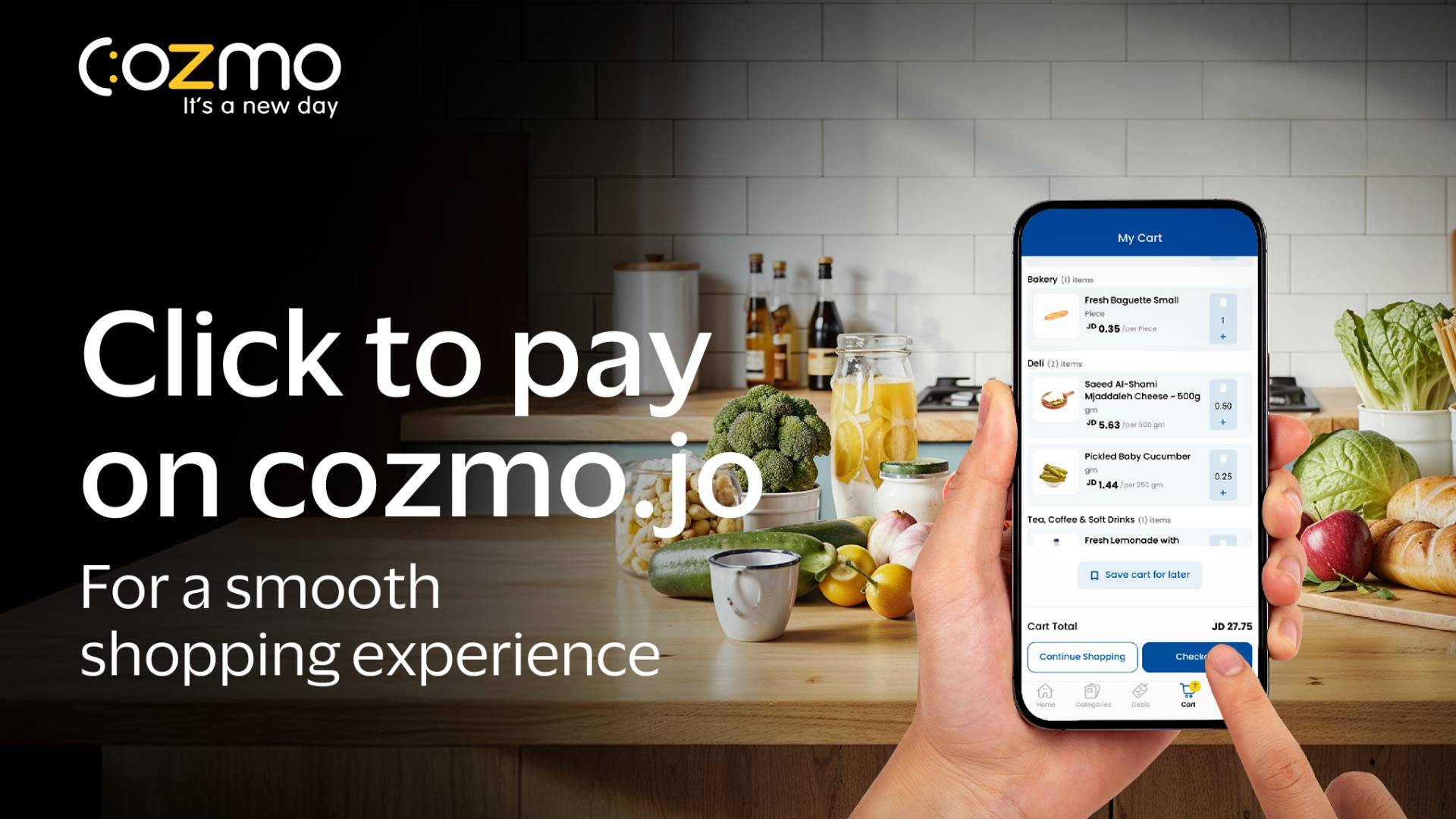 Cozmo.jo و Visa تطلقان خدمة Visa Click to Pay