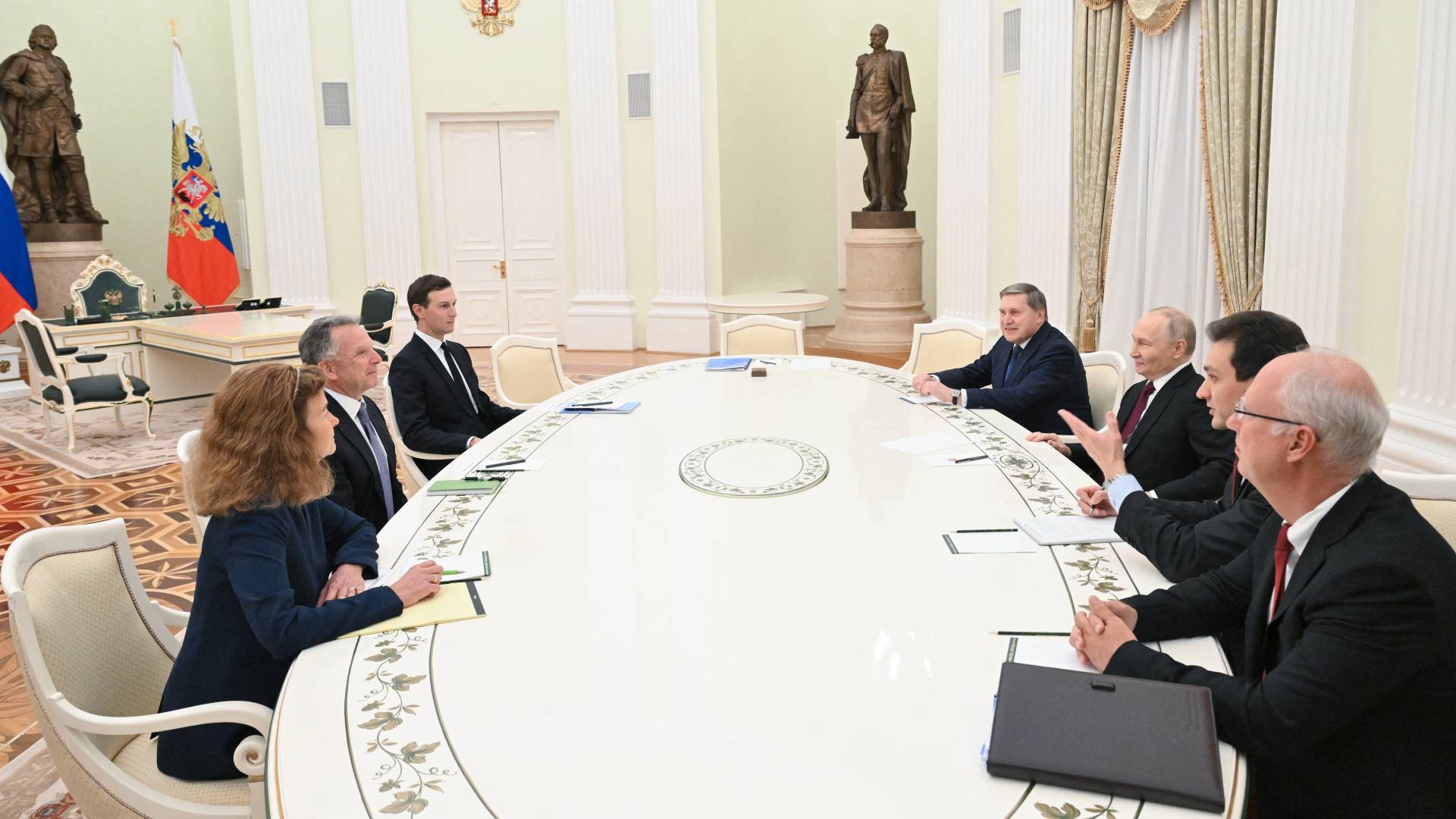 محادثات بوتين مع المبعوث الأمريكي وكوشنر حول خطة السلام في أوكرانيا