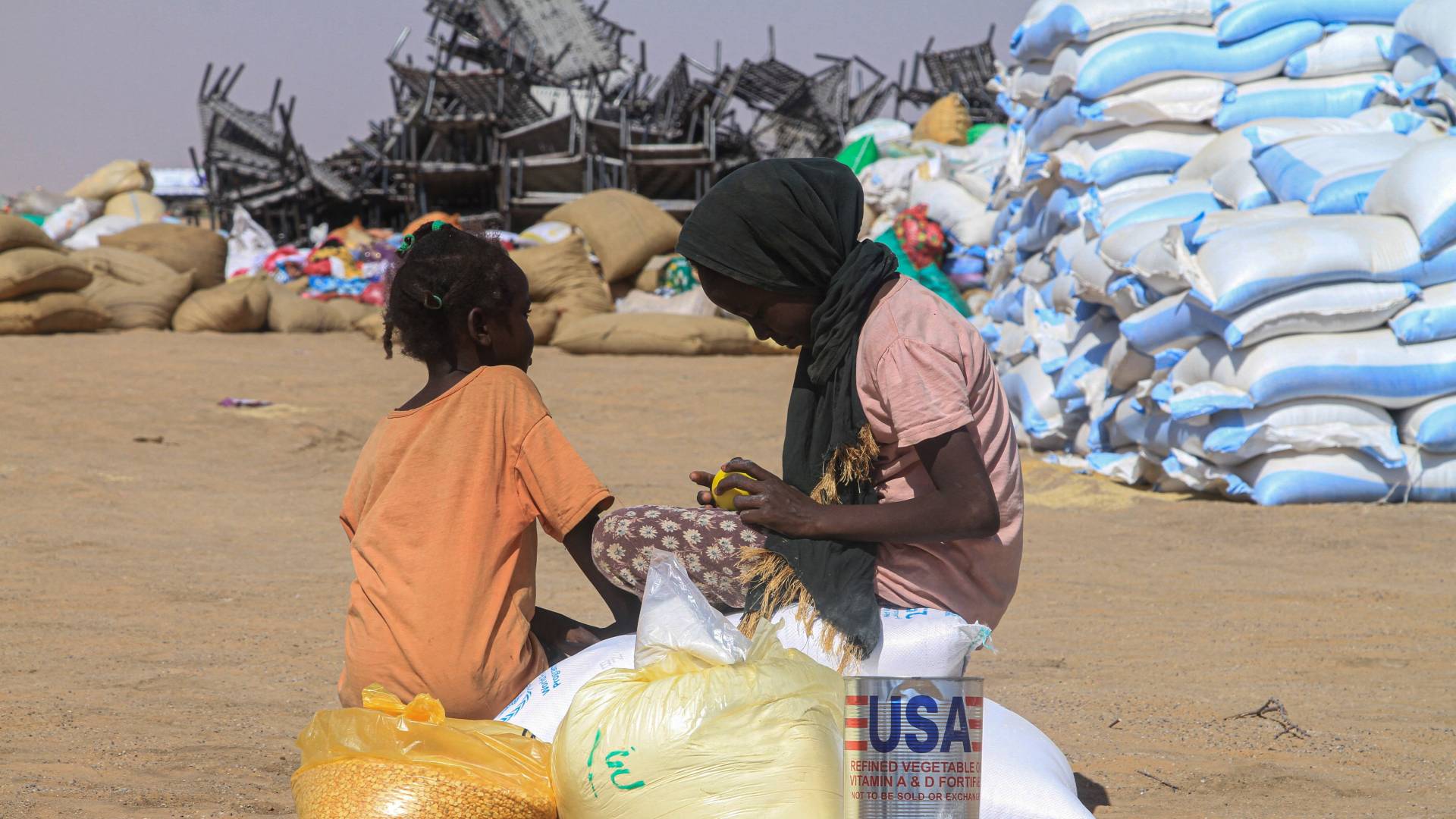 أطفال  السودان