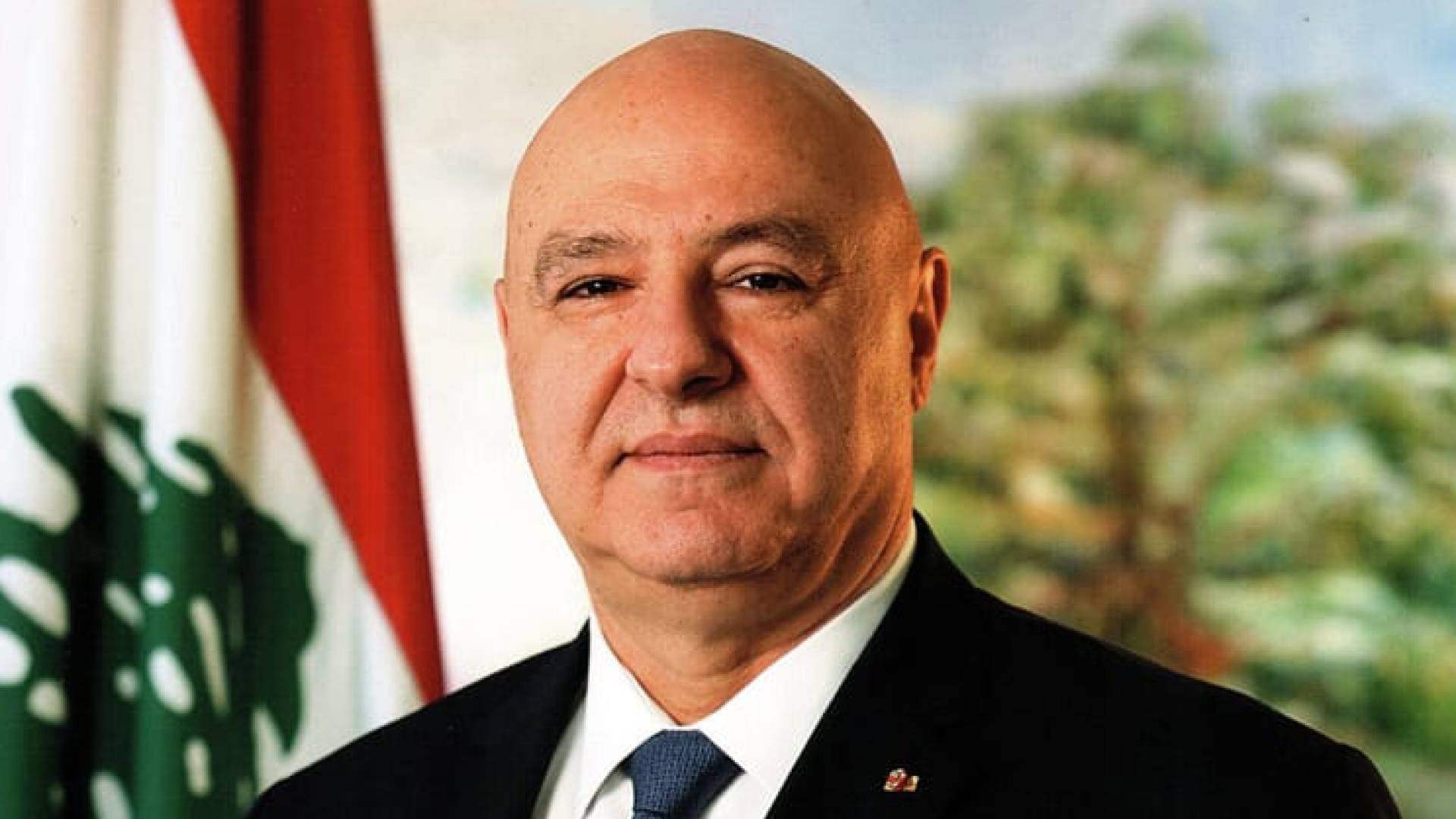 جُوزَافْ عَوْنَ الرئيس اللبناني