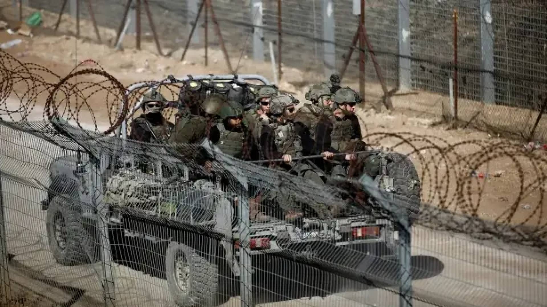 آليات الاحتلال العسكرية