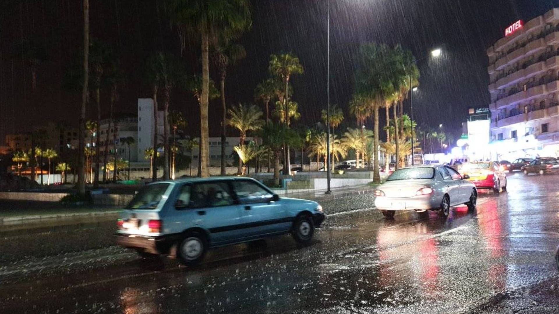 امطار غزيرة في العقبة - أرشيفية