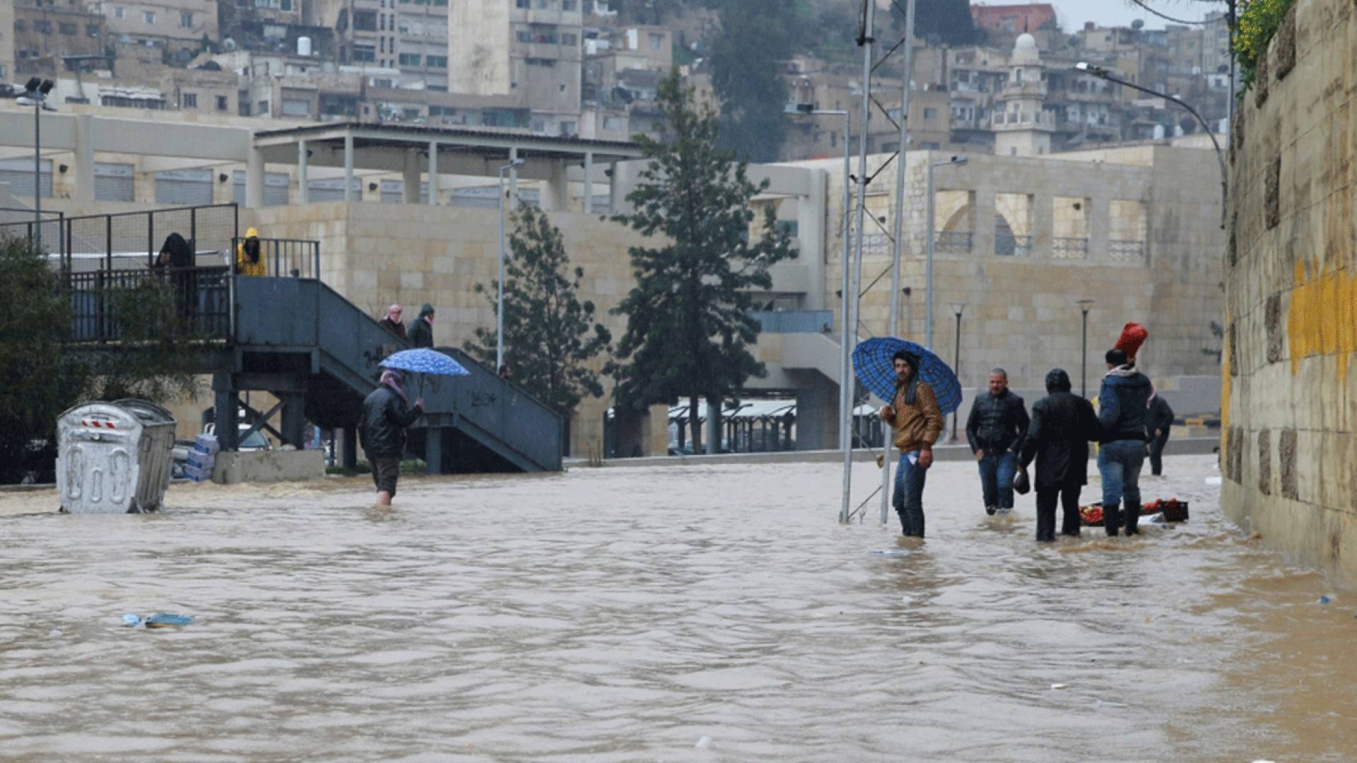 امطار غزيرة في الاردن .. ارشيفية