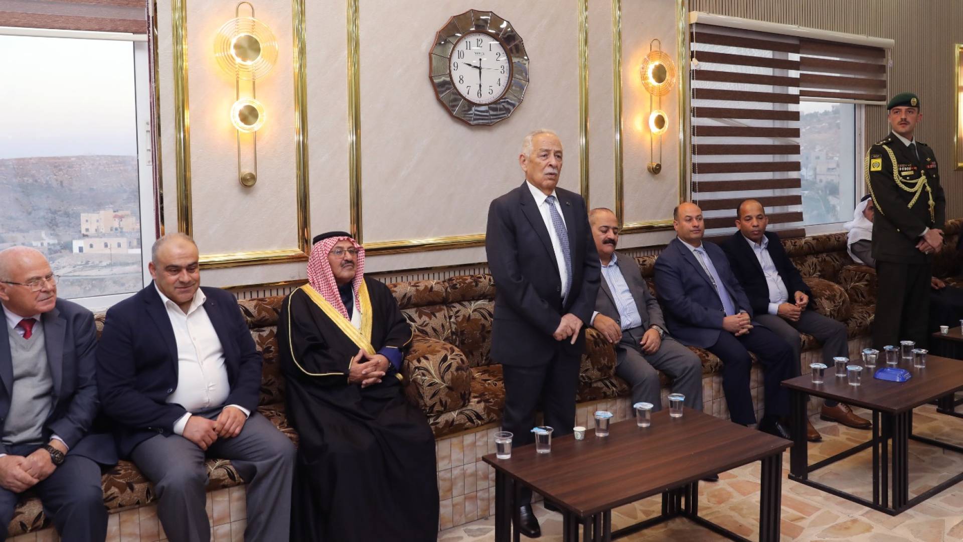 العيسوي يعزي النابلسي والجوارنة والزغول والطراونة
