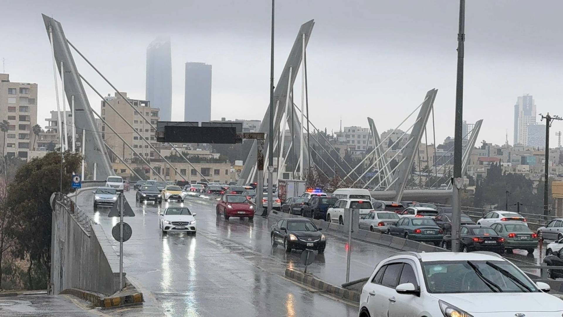 أمطار في العاصمة عمان "أرشيفية"