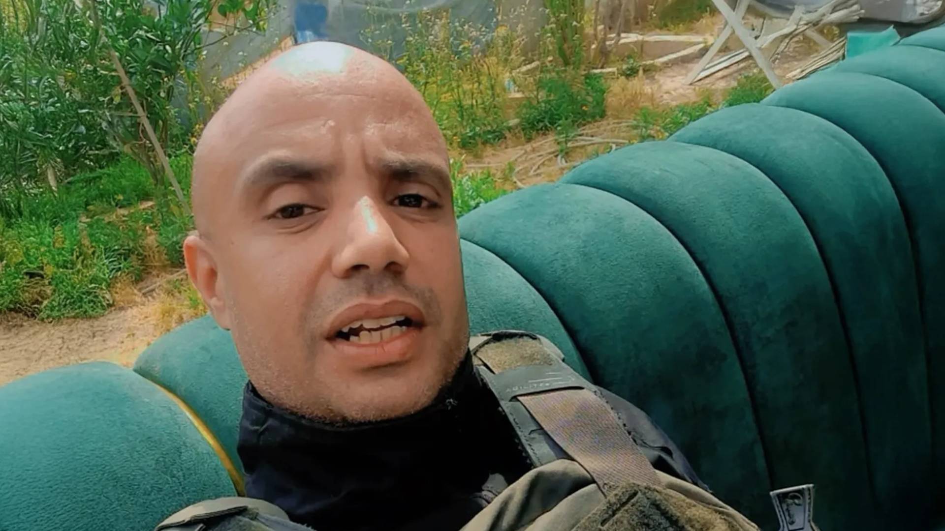 غسان الدهيني  قائد ميليشيات القوات الشعبية في غزة