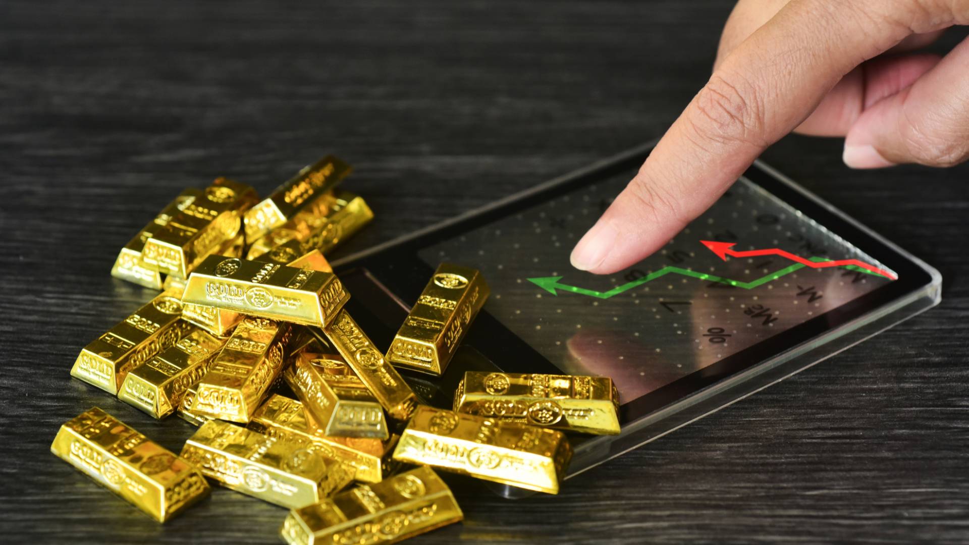 تداول الذهب _تعبيرية