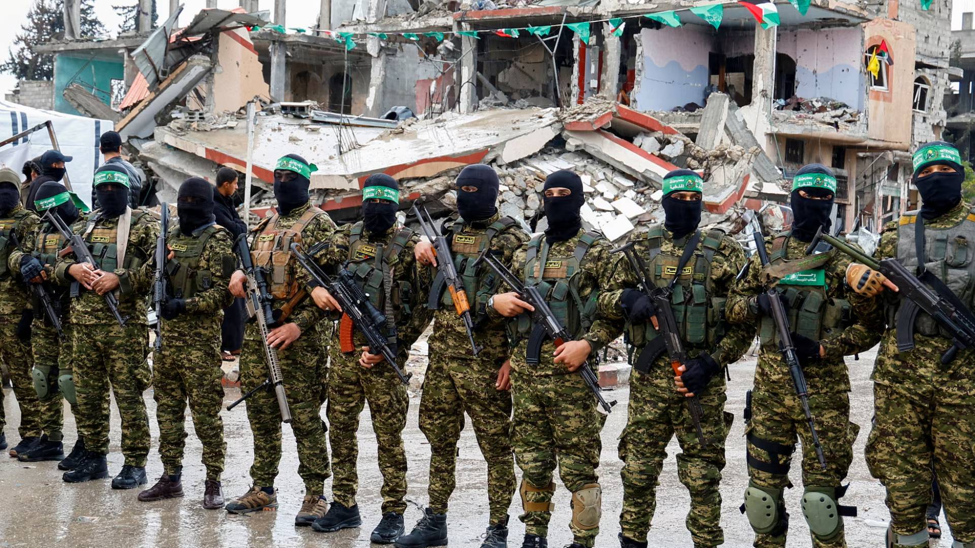 عناصر من حركة حماس - أرشيفية