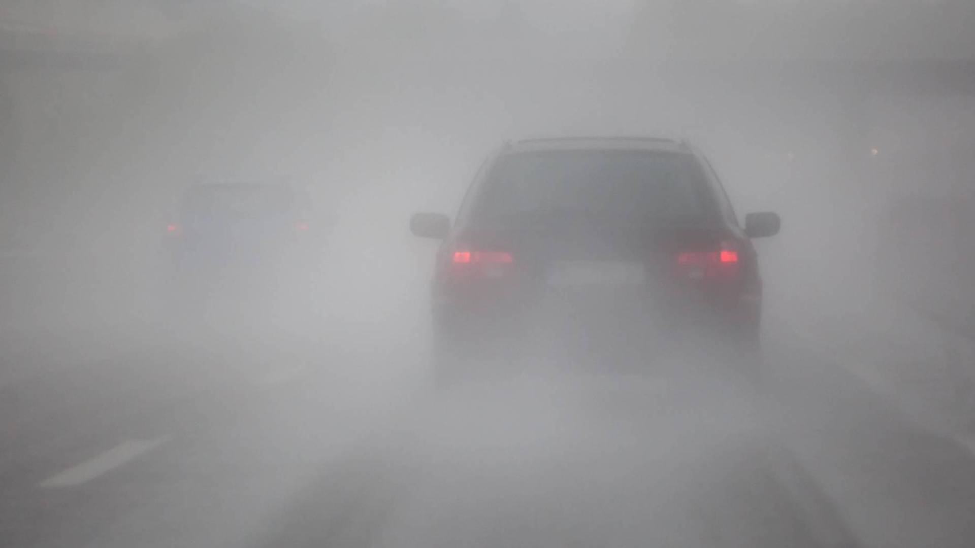 ضباب كثيف في الأردن