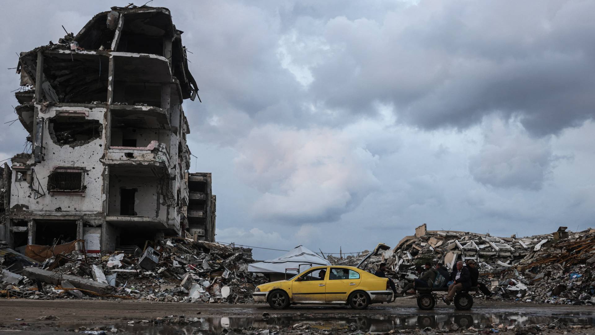 الدمار في قطاع غزة - أرشيفية