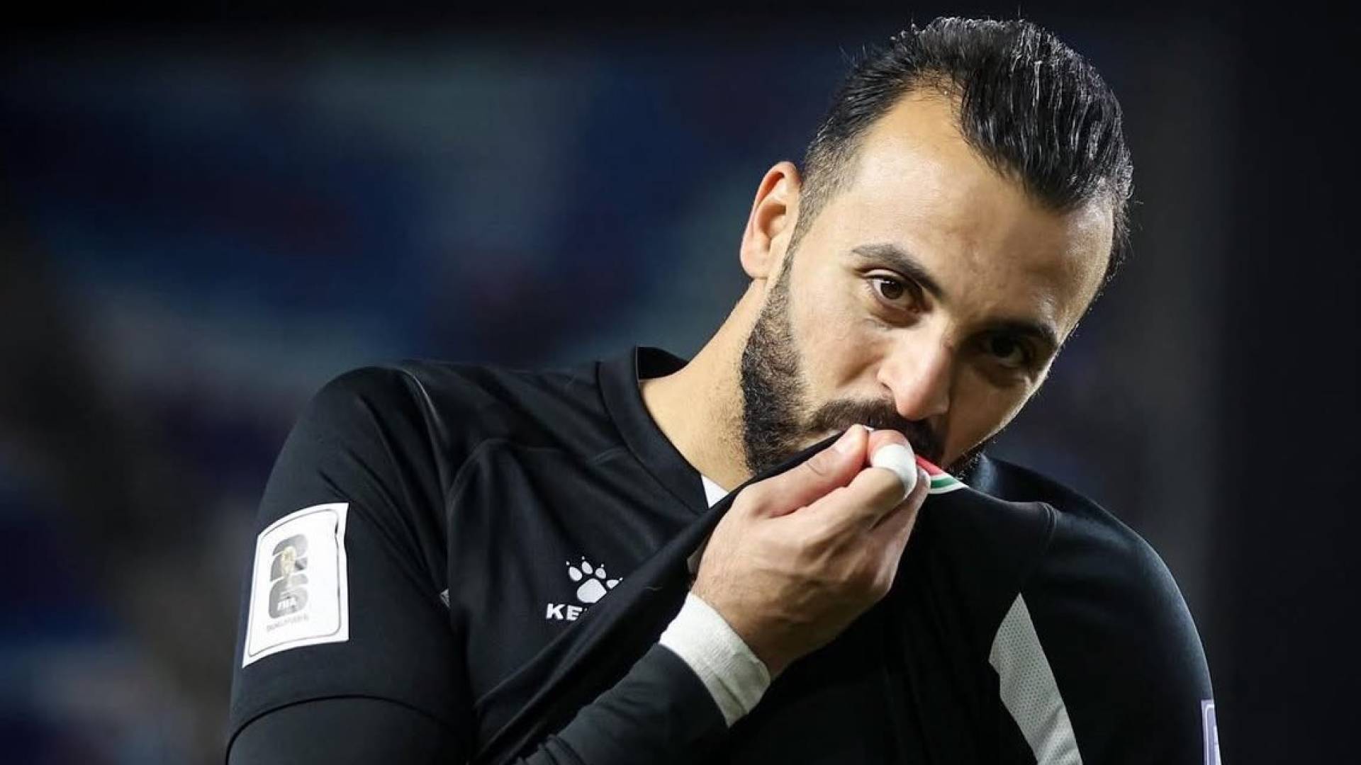 حارس منتخب النشامى يزيد أبو ليلى