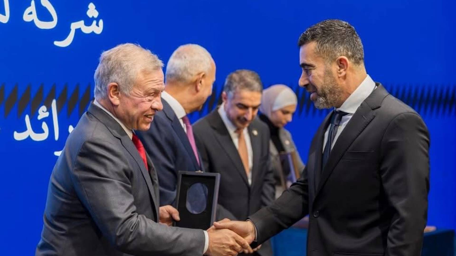 شركة ليان  تتكريم من جلالة الملك عبدالله الثاني