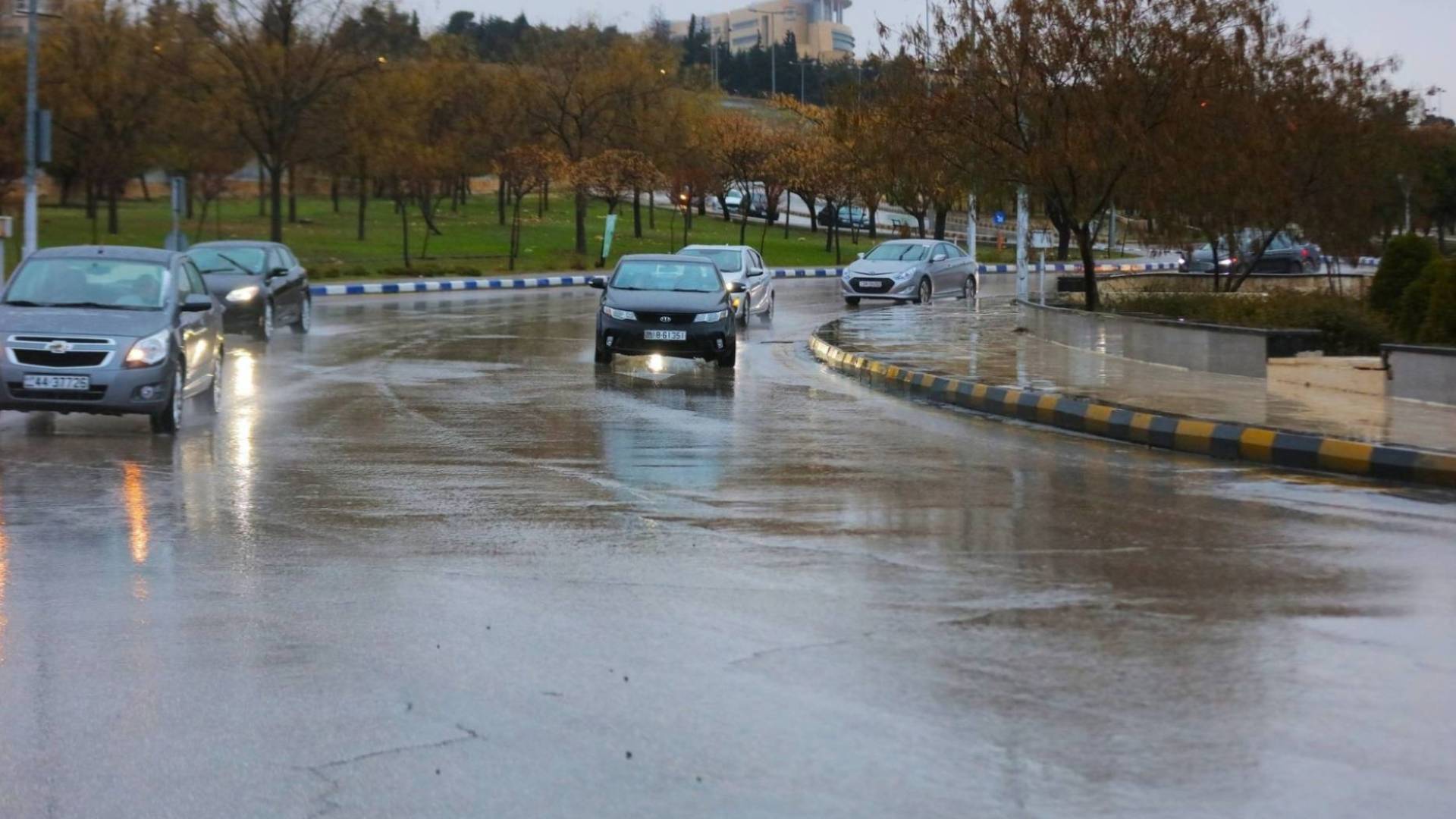 منخفض جوي في العاصمة عمان