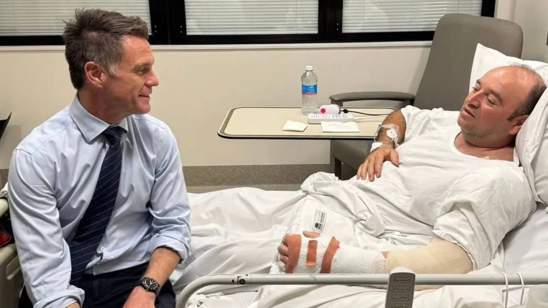 رئيس الوزراء الاسترالي رفقة احمد الاحمد