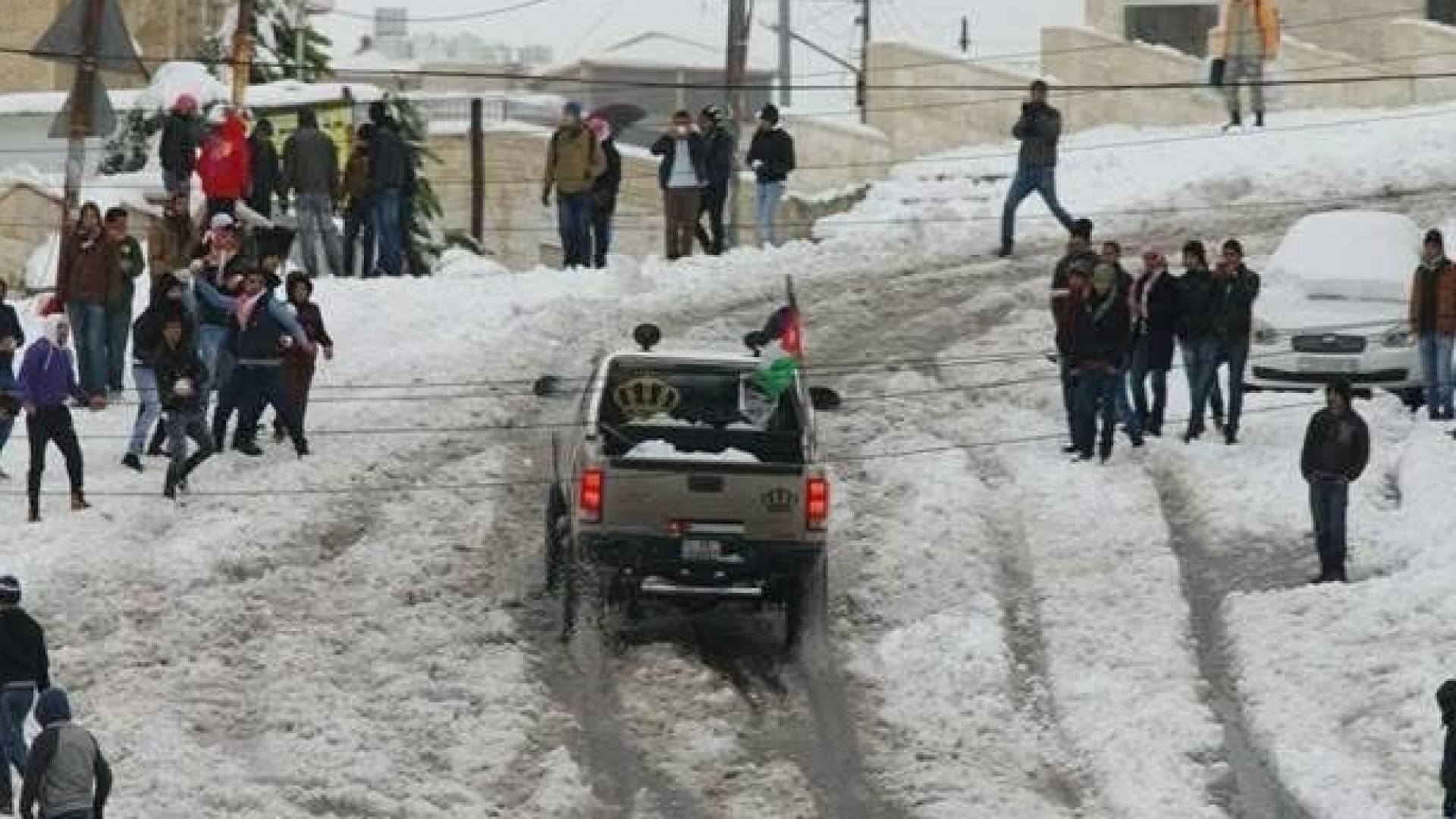 تساقط ثلوج في الأردن - أرشيفية