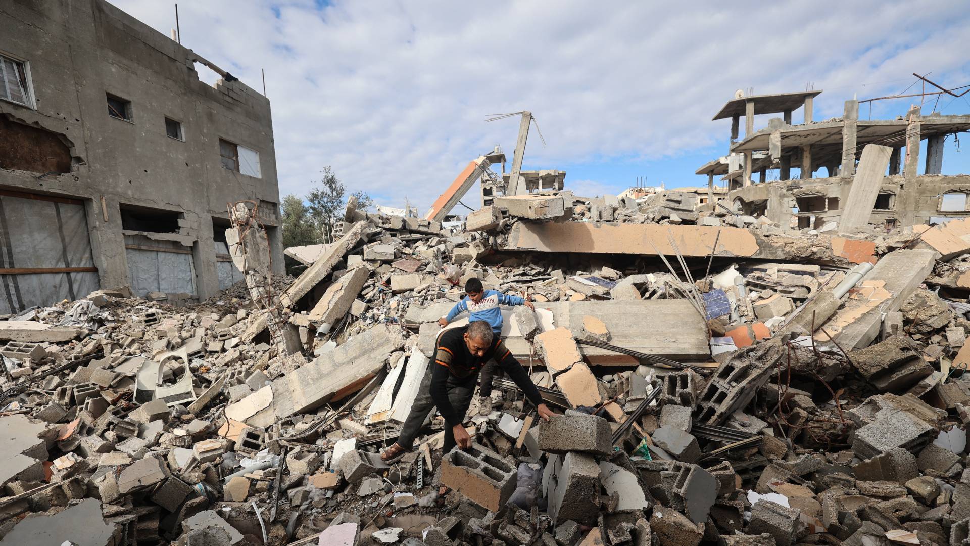 الدمار في قطاع غزة