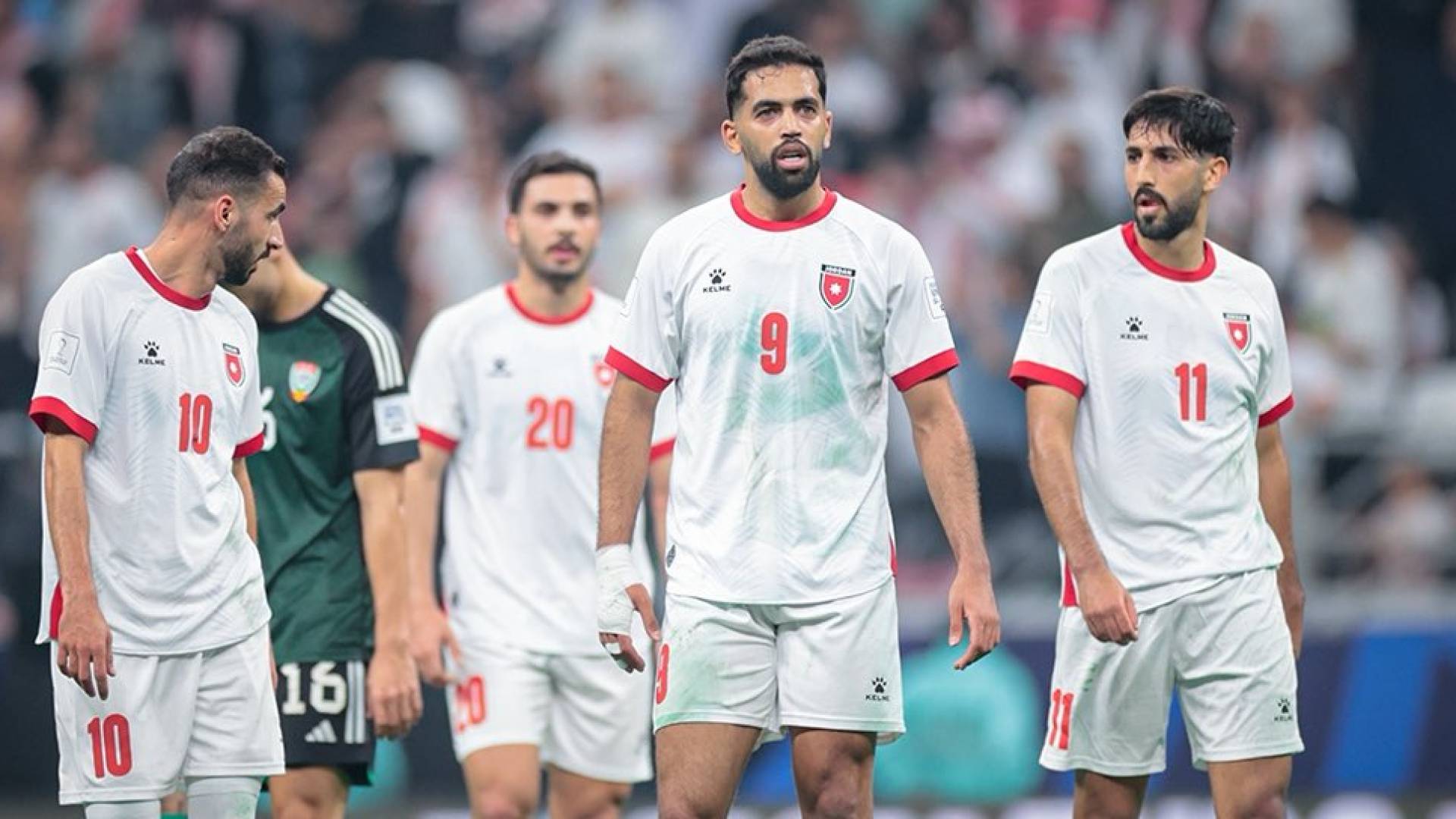 منتخب النشامى مع أسود الرافدين