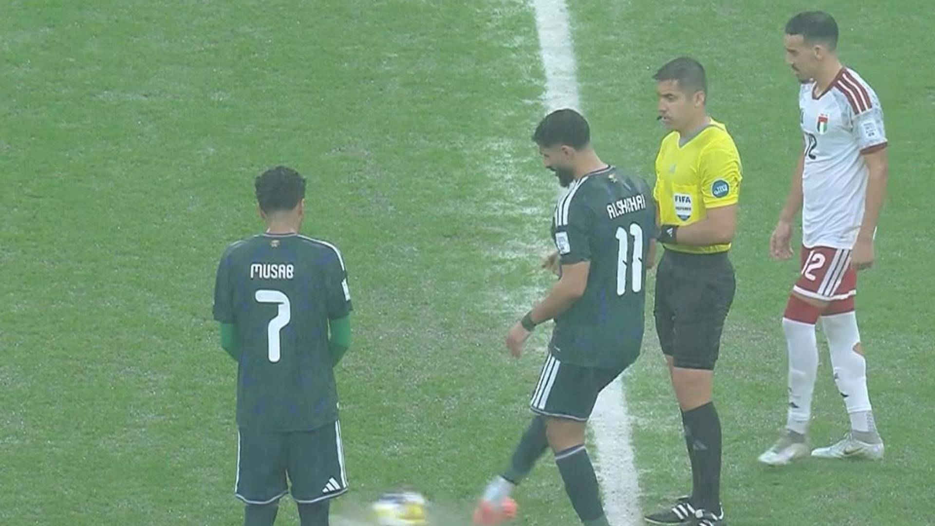 إلغاء مباراة المنتخبين الاماراتي والسعودي