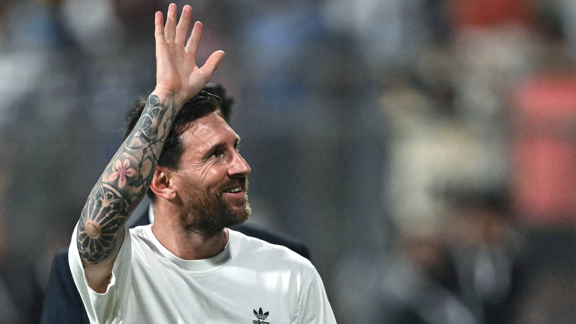 اللاعب الأرجنتيني ليونيل ميسي