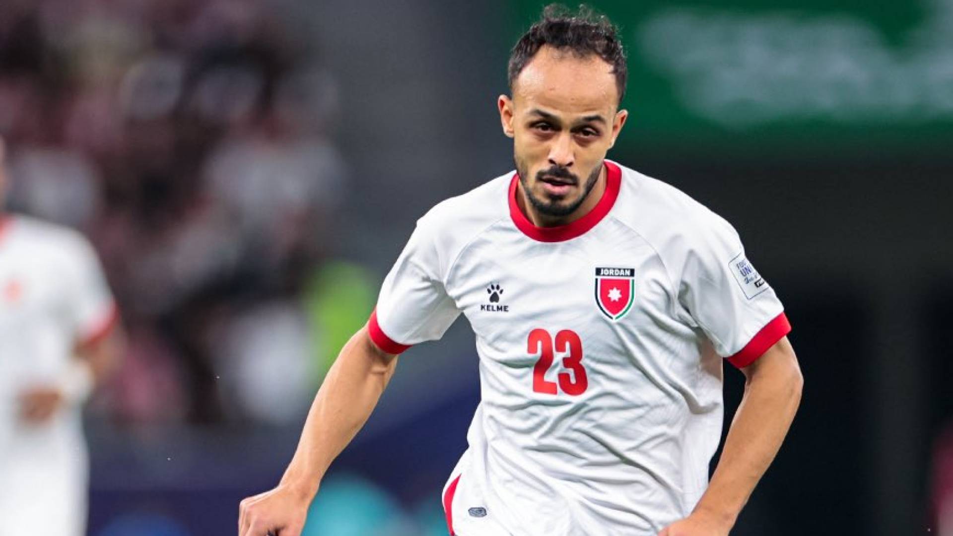 لاعب منتخب النشامى أدهم القريشي