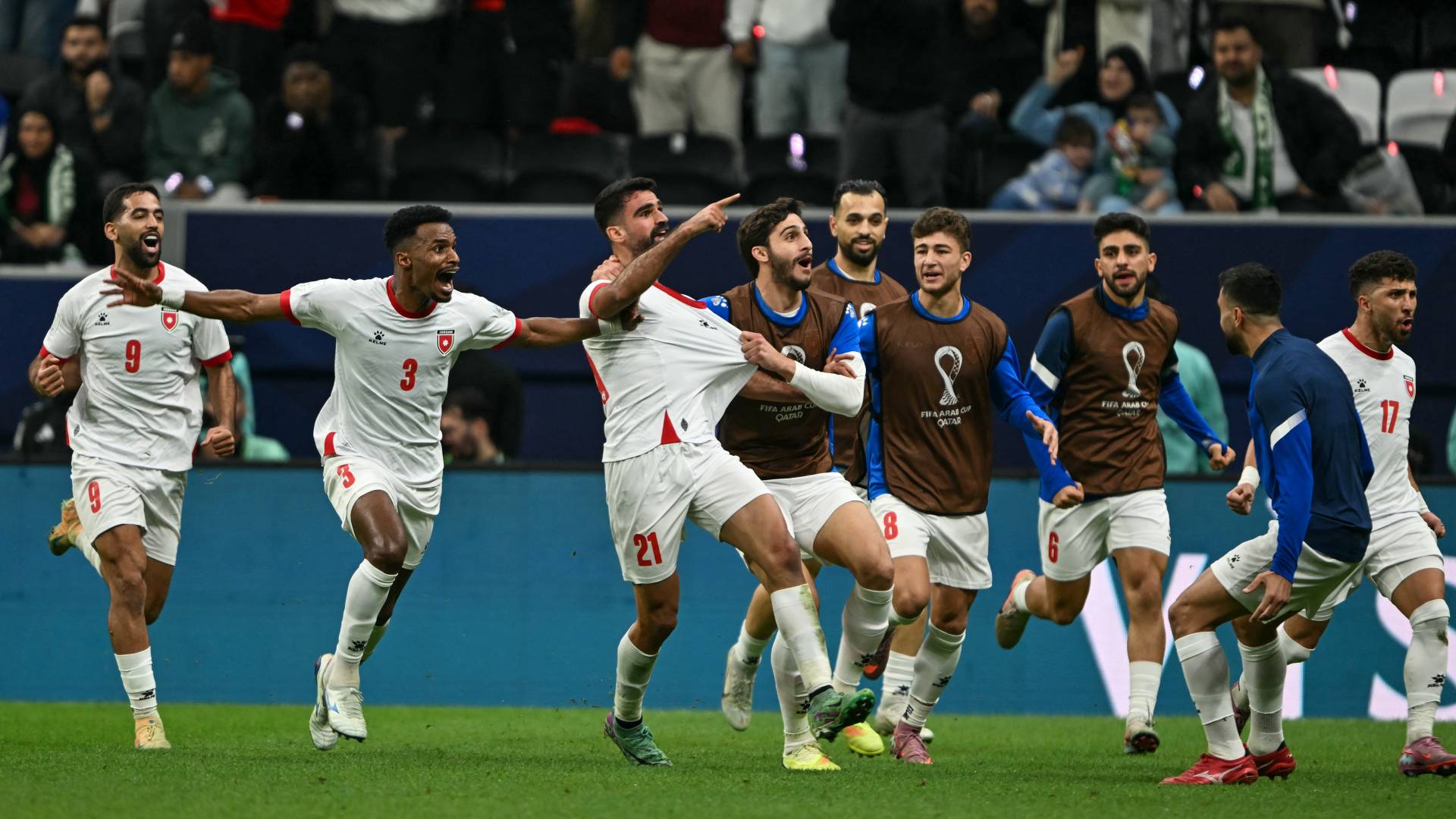 لاعبوا المنتخب الأردني