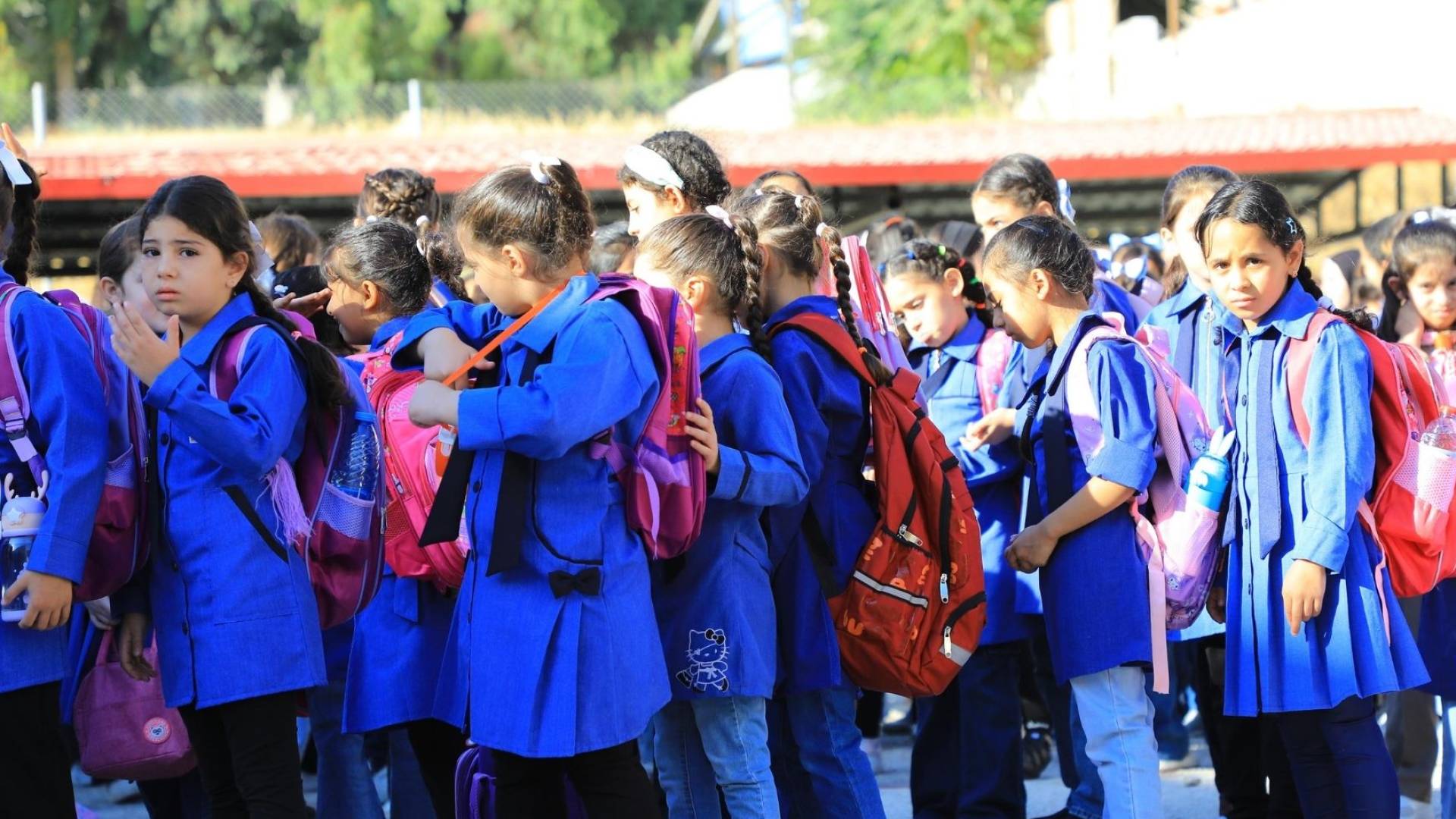 طلبة مدارس في الأردن - أرشيفية