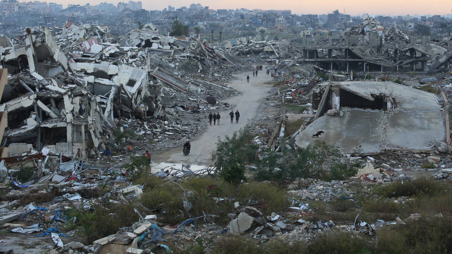 الدمار في قطاع غزة