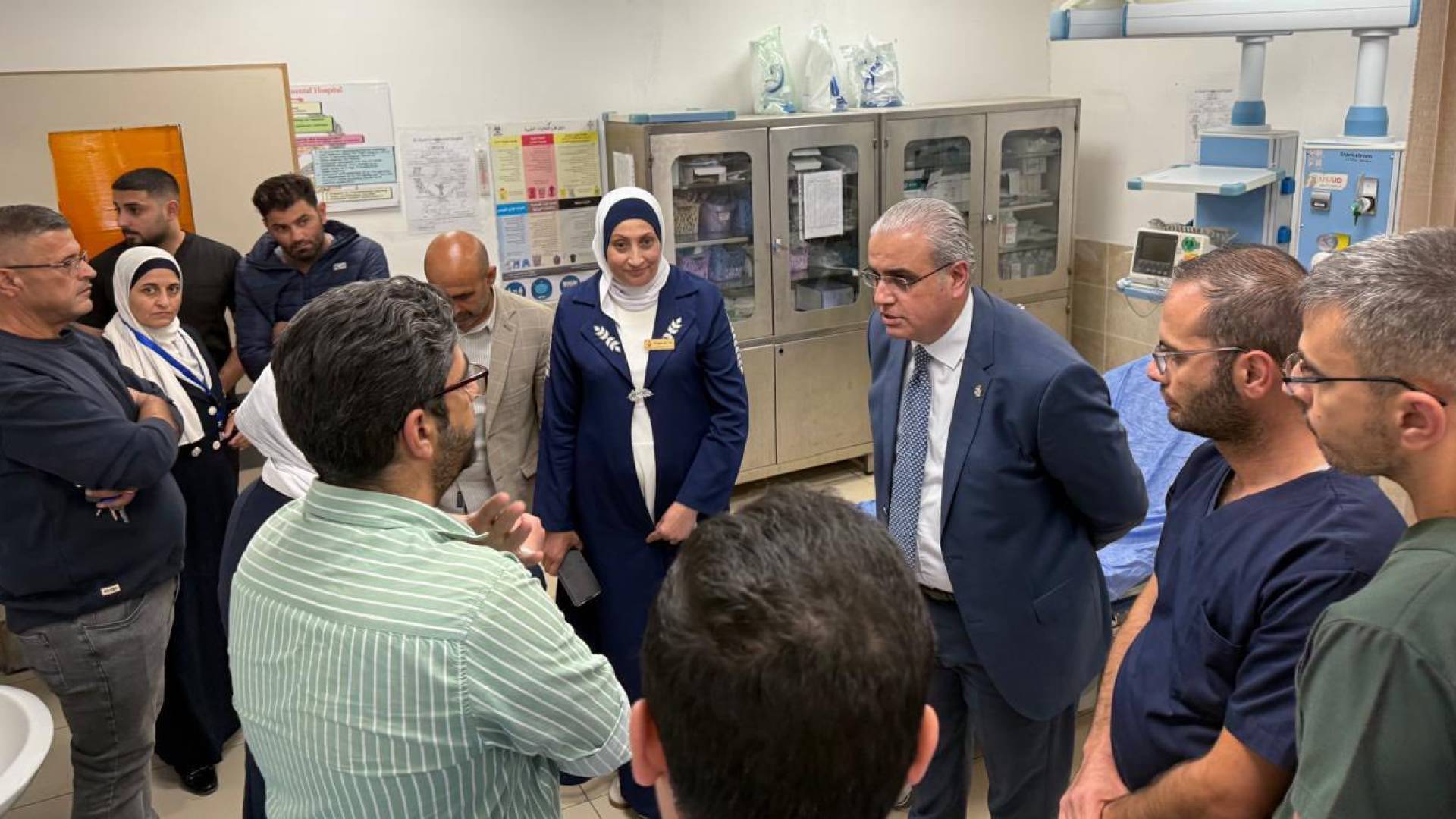 وزير الصحة الدكتور إبراهيم البدور