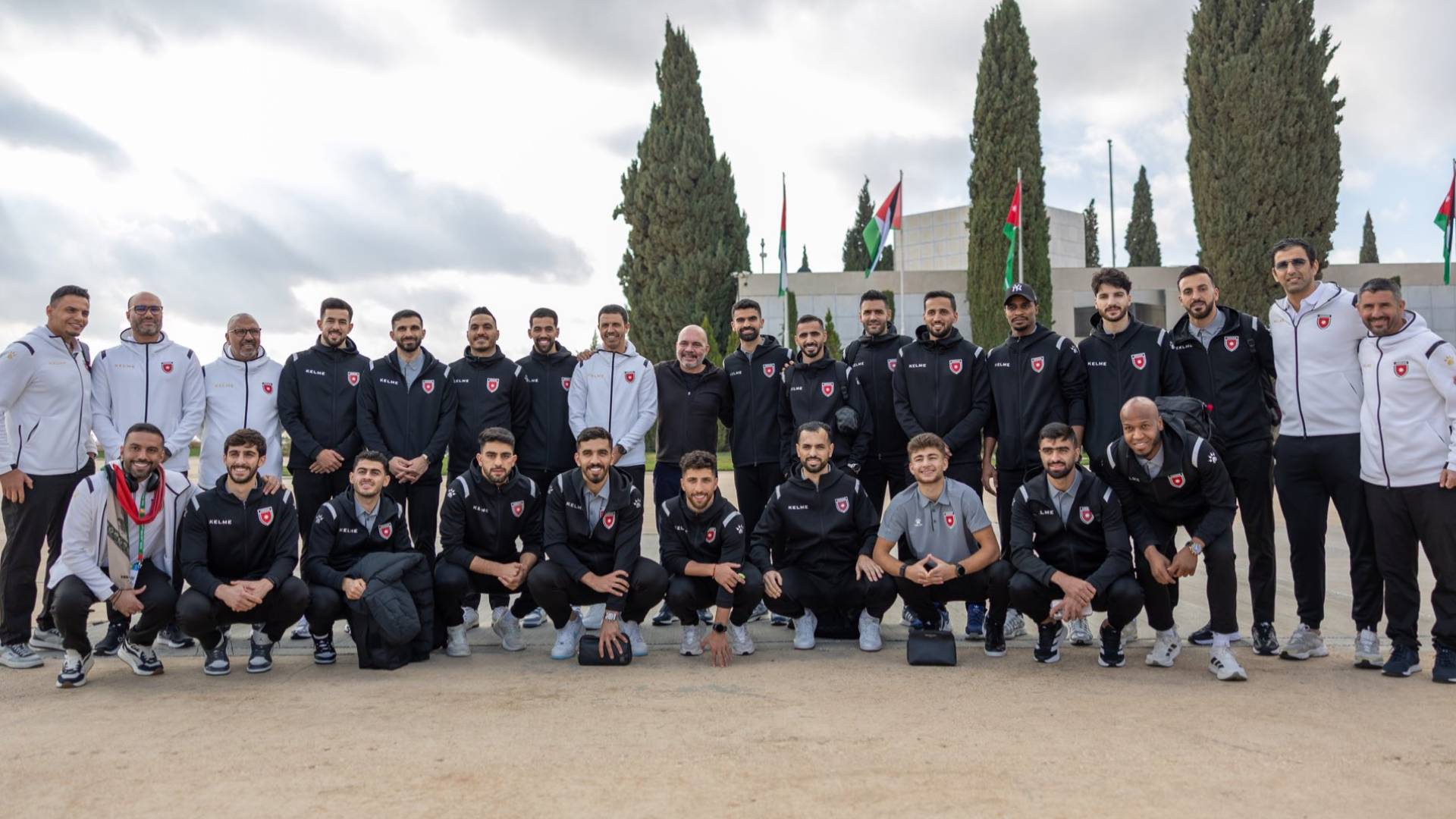 لاعبوا منتخب النشامى