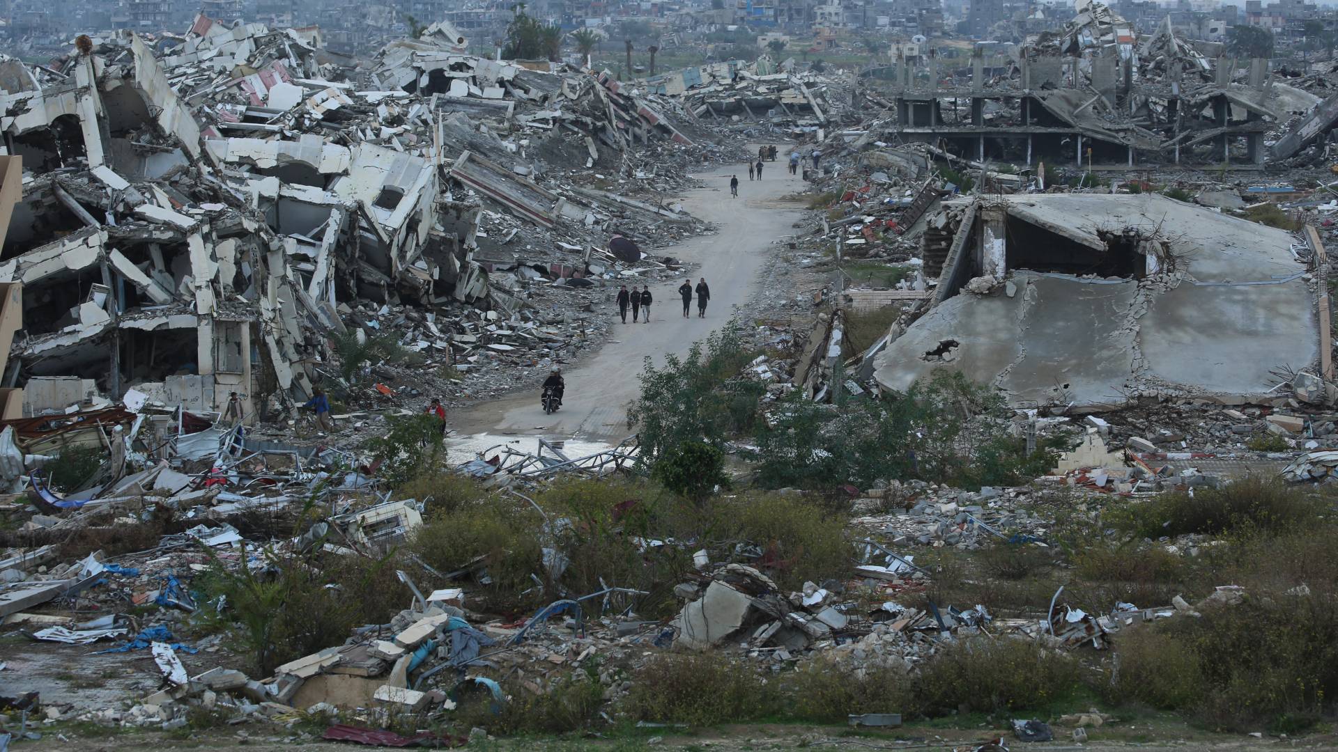 الدمار في قطاع غزة