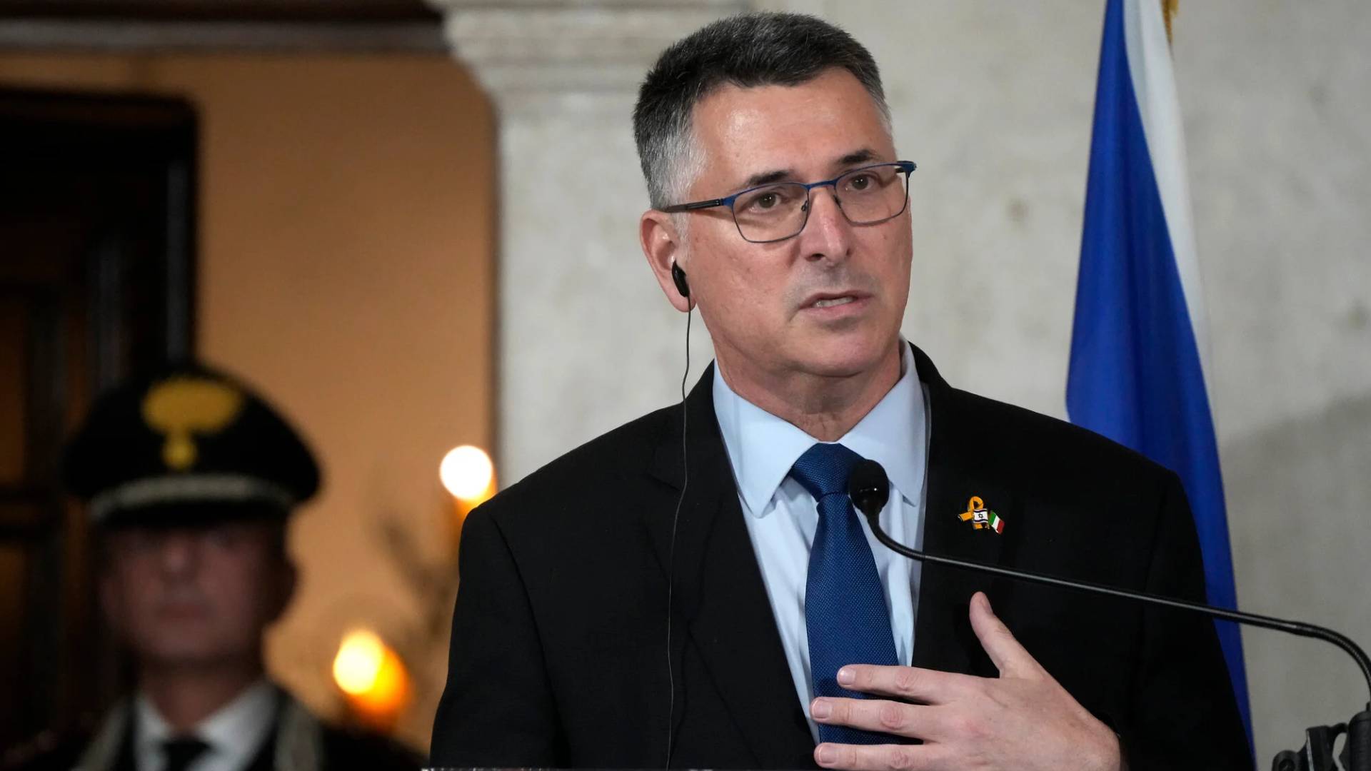 وزير خارجية الاحتلال الإسرائيلي جدعون ساعر