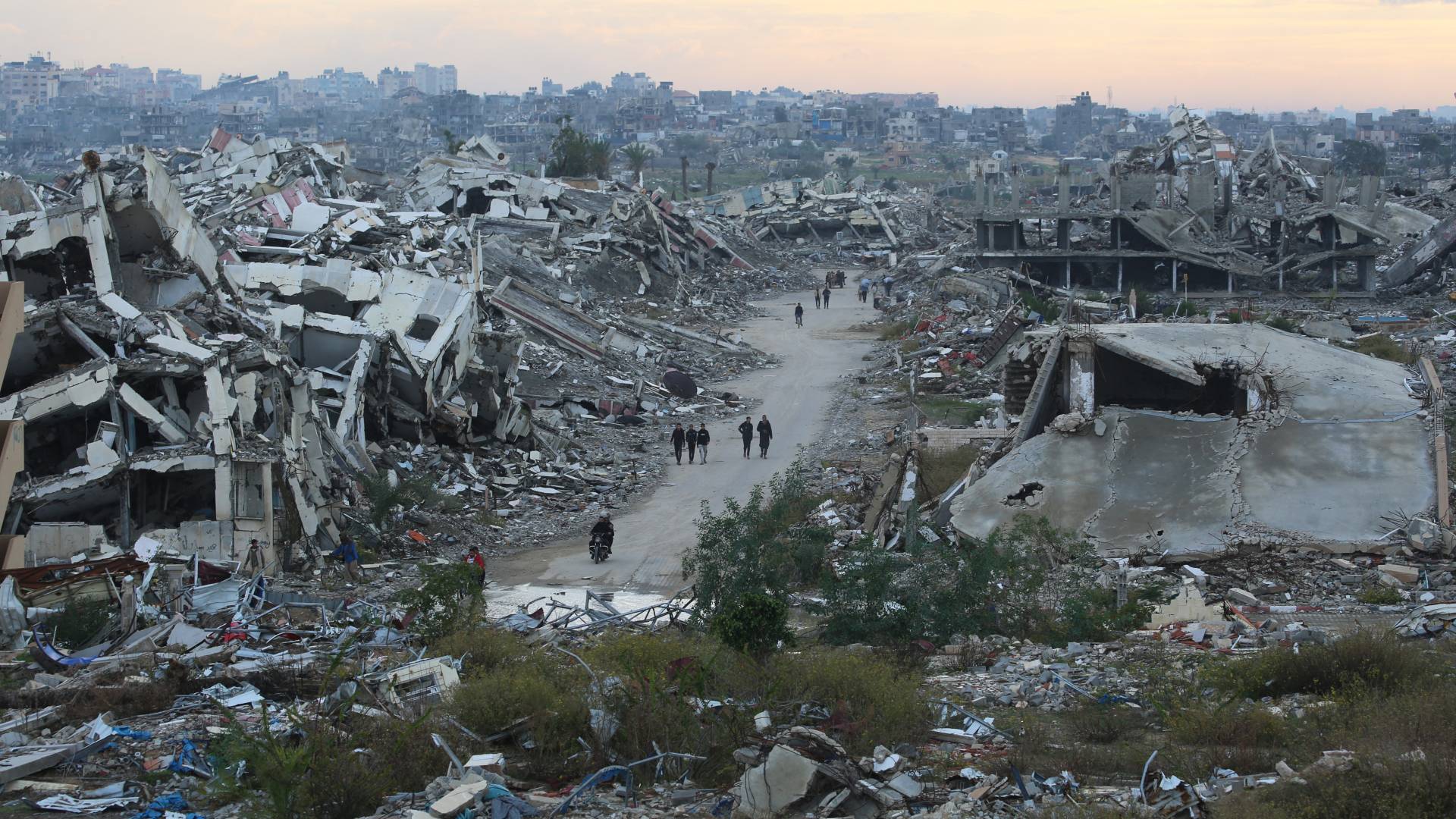 الدمار في قطاع غزة
