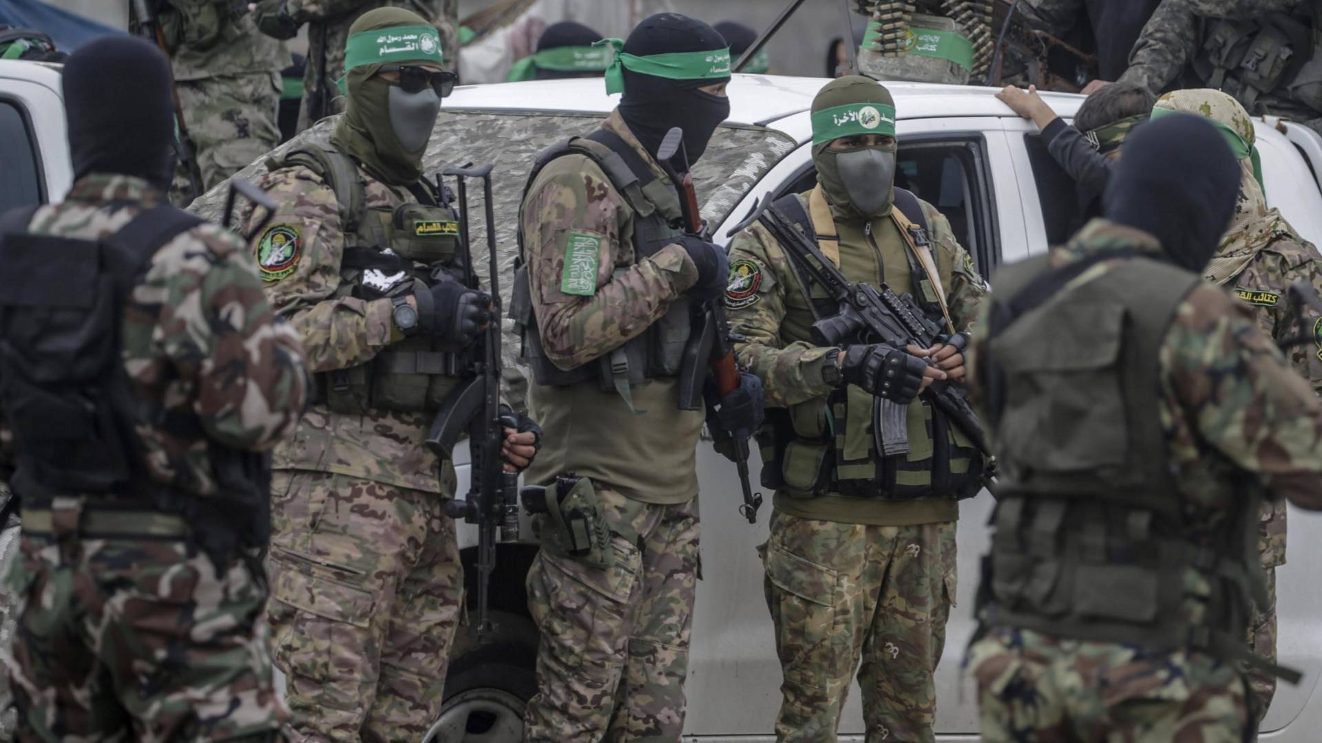 عناصر من حركة حماس - أرشيفية