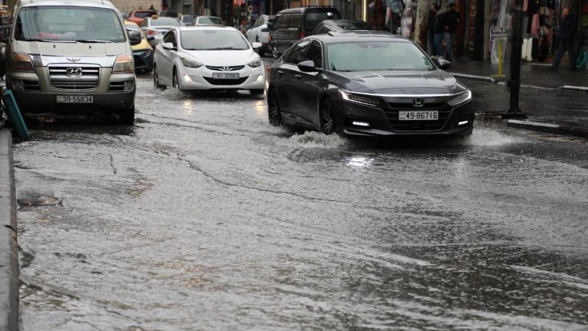 ملخص حالة الطقس في الاردن