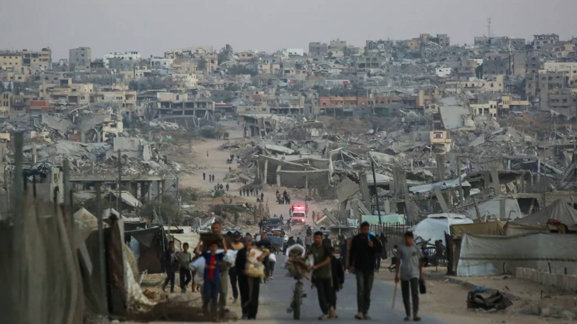 الدمار في قطاع غزة