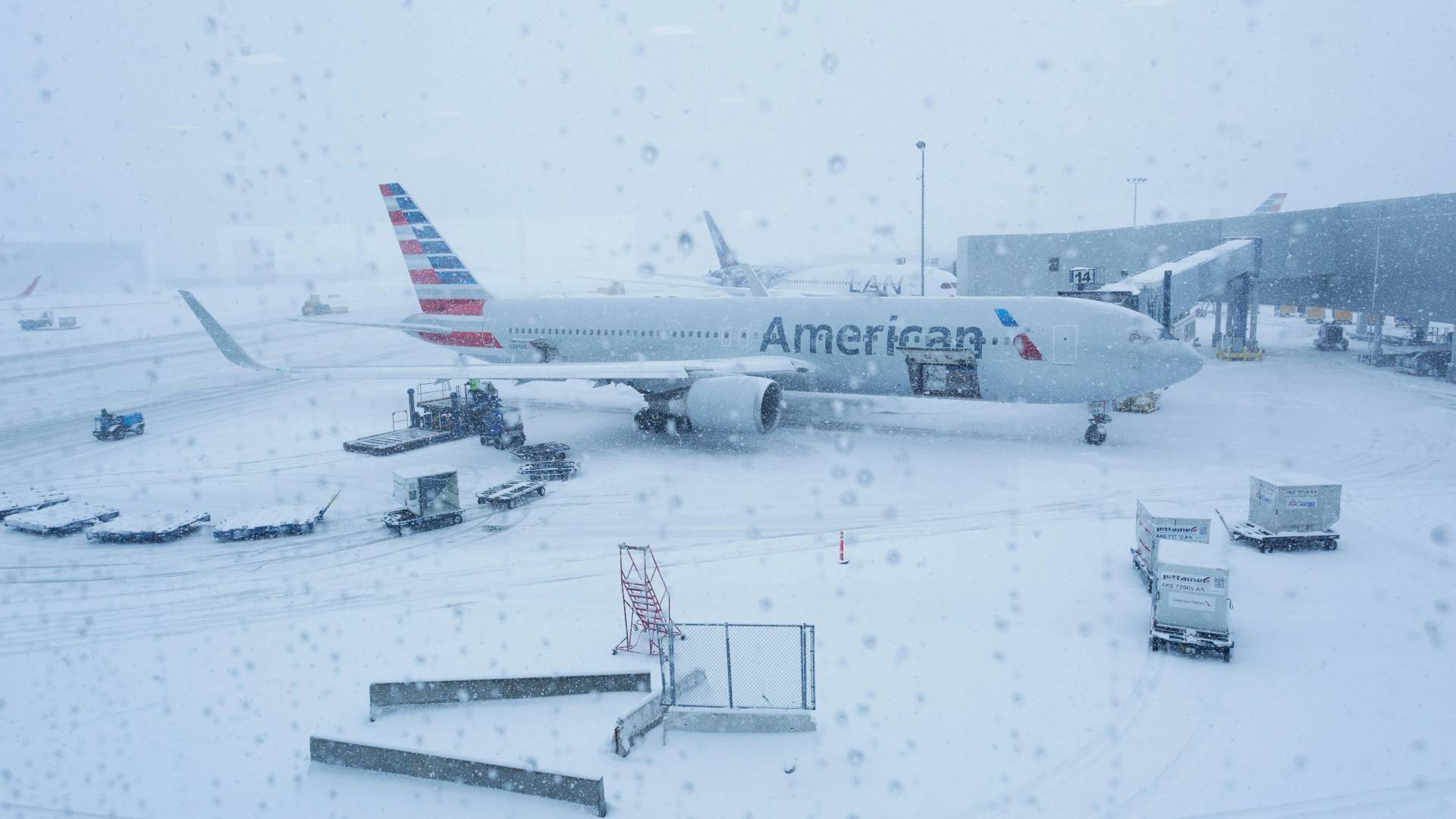 الثلوج في امريكا